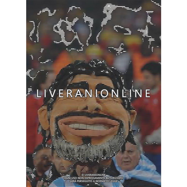 Fifa World Cup Sud Africa 2010 Match #47 Tshwane/Pretoria (Lotus Versfeld Stadium) - 25.06.2010 Cile-Spagna Nella Foto:Tifosi /Ph.Vitez-Ag. Aldo Liverani