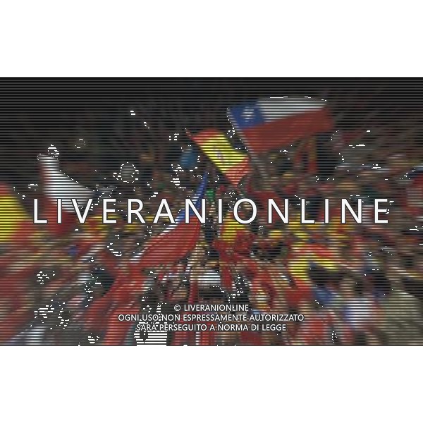 Fifa World Cup Sud Africa 2010 Match #47 Tshwane/Pretoria (Lotus Versfeld Stadium) - 25.06.2010 Cile-Spagna Nella Foto:Tifosi /Ph.Vitez-Ag. Aldo Liverani