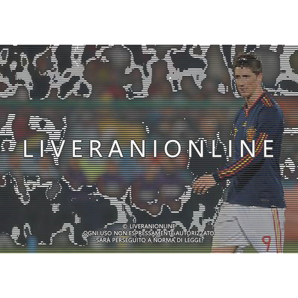 Fifa World Cup Sud Africa 2010 Match #47 Tshwane/Pretoria (Lotus Versfeld Stadium) - 25.06.2010 Cile-Spagna Nella Foto:Fernando TORRES /Ph.Vitez-Ag. Aldo Liverani