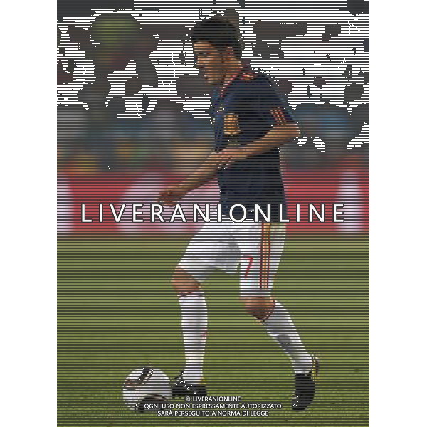 Fifa World Cup Sud Africa 2010 Match #47 Tshwane/Pretoria (Lotus Versfeld Stadium) - 25.06.2010 Cile-Spagna Nella Foto:David VILLA /Ph.Vitez-Ag. Aldo Liverani