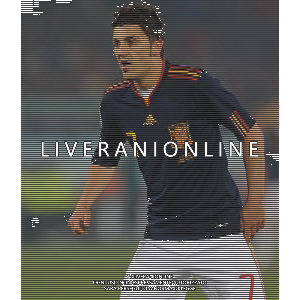 Fifa World Cup Sud Africa 2010 Match #47 Tshwane/Pretoria (Lotus Versfeld Stadium) - 25.06.2010 Cile-Spagna Nella Foto:David VILLA /Ph.Vitez-Ag. Aldo Liverani