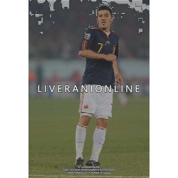 Fifa World Cup Sud Africa 2010 Match #47 Tshwane/Pretoria (Lotus Versfeld Stadium) - 25.06.2010 Cile-Spagna Nella Foto:David VILLA /Ph.Vitez-Ag. Aldo Liverani