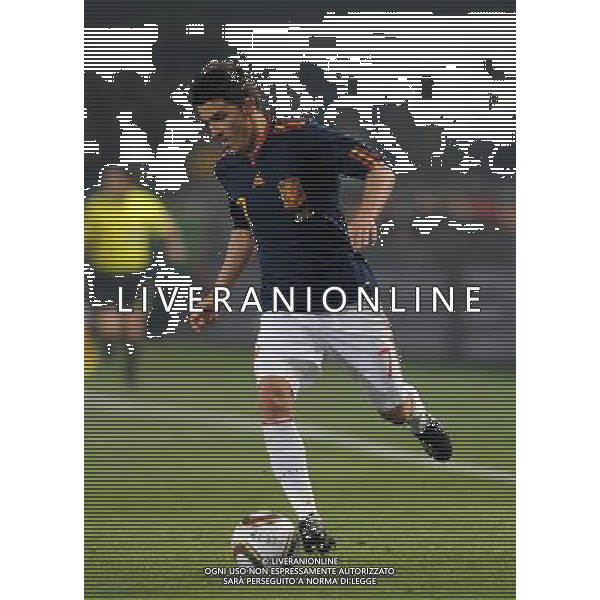 Fifa World Cup Sud Africa 2010 Match #47 Tshwane/Pretoria (Lotus Versfeld Stadium) - 25.06.2010 Cile-Spagna Nella Foto:David VILLA /Ph.Vitez-Ag. Aldo Liverani