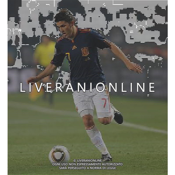 Fifa World Cup Sud Africa 2010 Match #47 Tshwane/Pretoria (Lotus Versfeld Stadium) - 25.06.2010 Cile-Spagna Nella Foto:David VILLA /Ph.Vitez-Ag. Aldo Liverani