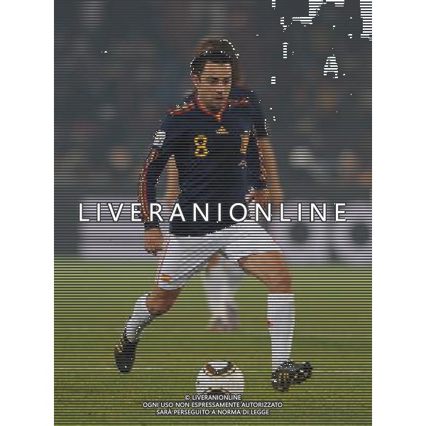 Fifa World Cup Sud Africa 2010 Match #47 Tshwane/Pretoria (Lotus Versfeld Stadium) - 25.06.2010 Cile-Spagna Nella Foto:XAVI HERNANDEZ /Ph.Vitez-Ag. Aldo Liverani