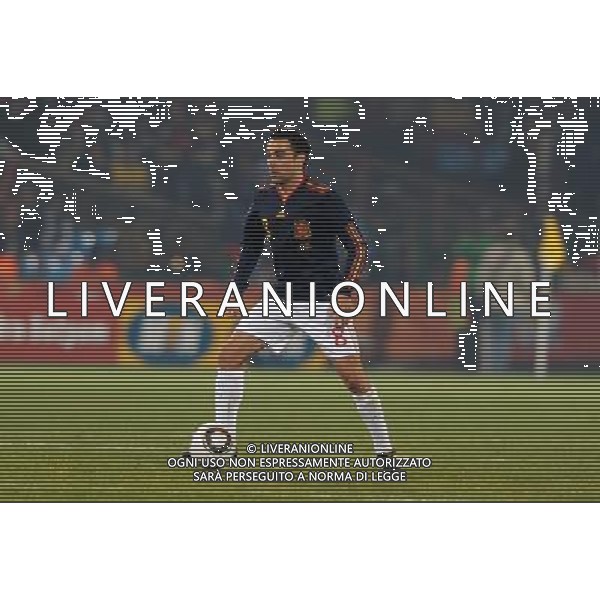 Fifa World Cup Sud Africa 2010 Match #47 Tshwane/Pretoria (Lotus Versfeld Stadium) - 25.06.2010 Cile-Spagna Nella Foto:XAVI HERNANDEZ /Ph.Vitez-Ag. Aldo Liverani