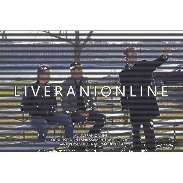 FILM ONE TREE HILL 2010 NELLA FOTO Chad Michael Murray- Austin Nichols- James Van Der Beek AG ALDO LIVERANI
