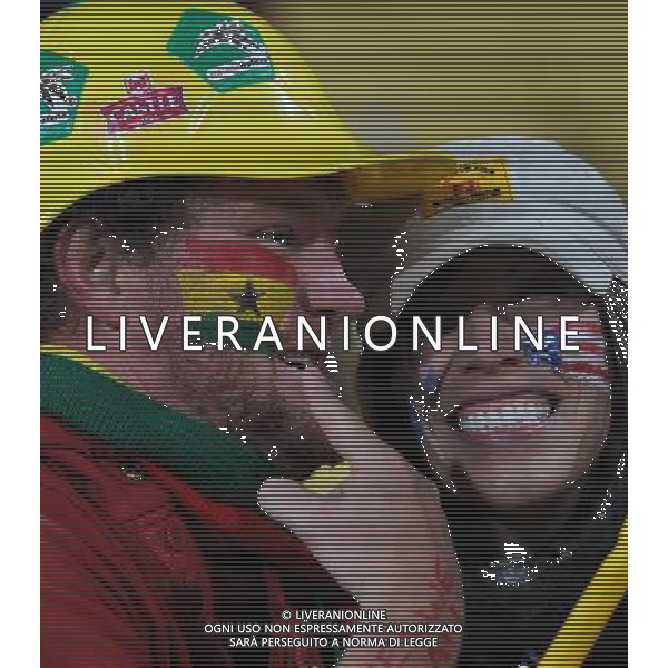 Fifa World Cup Sud Africa 2010 Match #50 Ottavi di Finale Rustenburg (Royal Bafokeng Stadium) - 26.06.2010 USA-Ghana Nella Foto:Tifosi /Ph.Vitez-Ag. Aldo Liverani