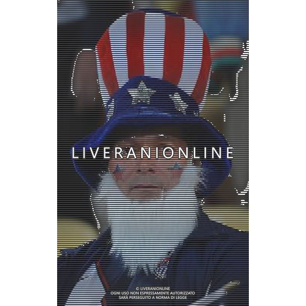Fifa World Cup Sud Africa 2010 Match #50 Ottavi di Finale Rustenburg (Royal Bafokeng Stadium) - 26.06.2010 USA-Ghana Nella Foto:Tifosi /Ph.Vitez-Ag. Aldo Liverani