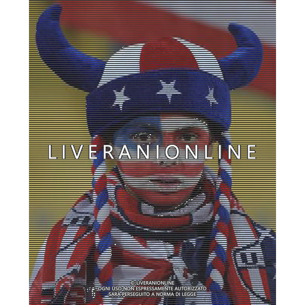 Fifa World Cup Sud Africa 2010 Match #50 Ottavi di Finale Rustenburg (Royal Bafokeng Stadium) - 26.06.2010 USA-Ghana Nella Foto:Tifosi /Ph.Vitez-Ag. Aldo Liverani