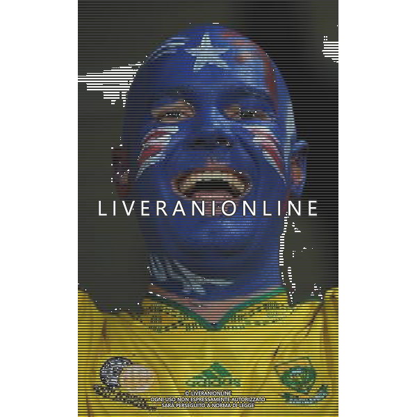 Fifa World Cup Sud Africa 2010 Match #50 Ottavi di Finale Rustenburg (Royal Bafokeng Stadium) - 26.06.2010 USA-Ghana Nella Foto:Tifosi /Ph.Vitez-Ag. Aldo Liverani