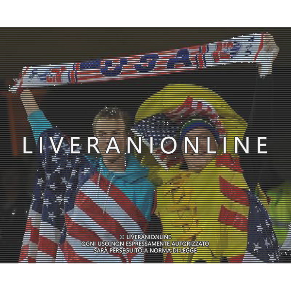 Fifa World Cup Sud Africa 2010 Match #50 Ottavi di Finale Rustenburg (Royal Bafokeng Stadium) - 26.06.2010 USA-Ghana Nella Foto:Tifosi /Ph.Vitez-Ag. Aldo Liverani