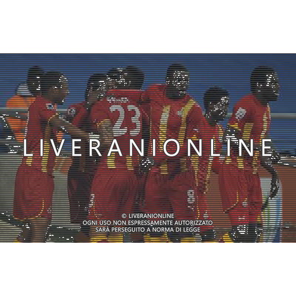 Fifa World Cup Sud Africa 2010 Match #50 Ottavi di Finale Rustenburg (Royal Bafokeng Stadium) - 26.06.2010 USA-Ghana Nella Foto:esultanza di prince dopo il gol /Ph.Vitez-Ag. Aldo Liverani