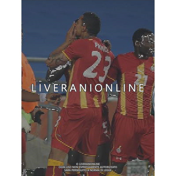 Fifa World Cup Sud Africa 2010 Match #50 Ottavi di Finale Rustenburg (Royal Bafokeng Stadium) - 26.06.2010 USA-Ghana Nella Foto:esultanza di prince dopo il gol /Ph.Vitez-Ag. Aldo Liverani