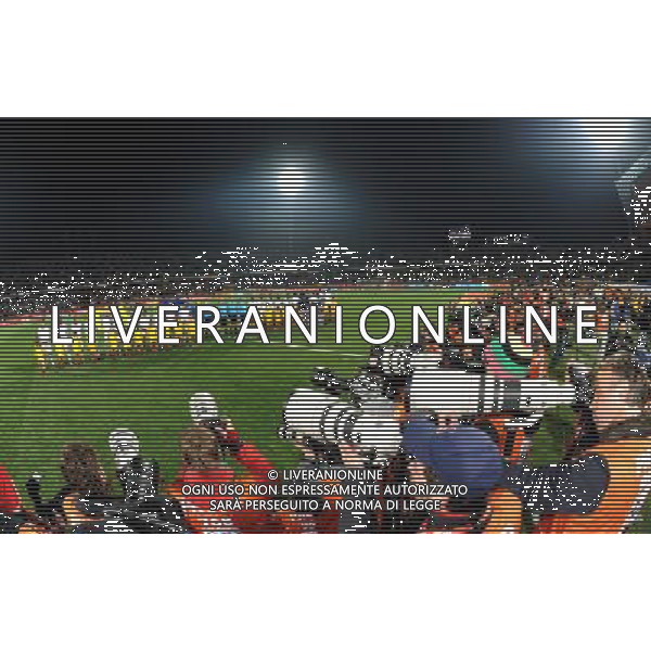 Fifa World Cup Sud Africa 2010 Match #50 Ottavi di Finale Rustenburg (Royal Bafokeng Stadium) - 26.06.2010 USA-Ghana Nella Foto:squadre schierate usa-ghana /Ph.Vitez-Ag. Aldo Liverani