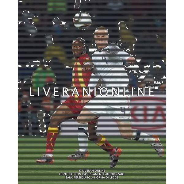 Fifa World Cup Sud Africa 2010 Match #50 Ottavi di Finale Rustenburg (Royal Bafokeng Stadium) - 26.06.2010 USA-Ghana Nella Foto:ayew-bredley /Ph.Vitez-Ag. Aldo Liverani