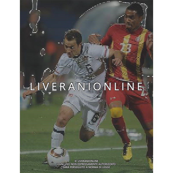 Fifa World Cup Sud Africa 2010 Match #50 Ottavi di Finale Rustenburg (Royal Bafokeng Stadium) - 26.06.2010 USA-Ghana Nella Foto:cherundolo-prince /Ph.Vitez-Ag. Aldo Liverani