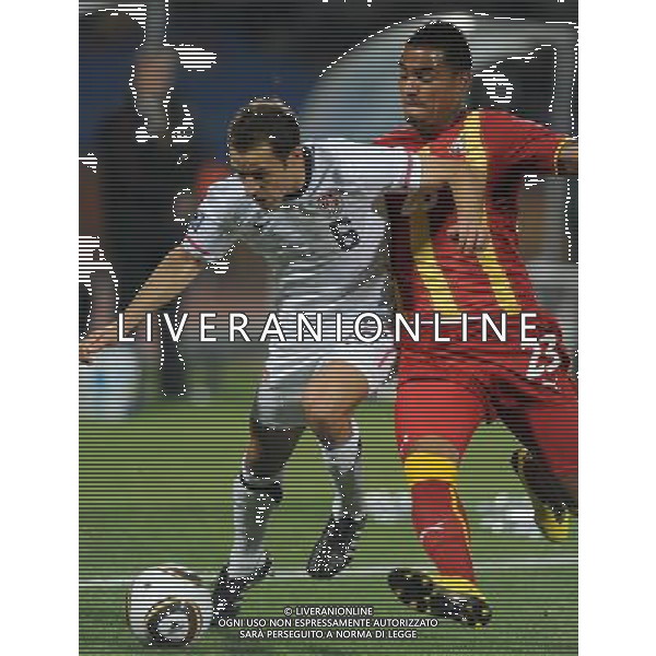 Fifa World Cup Sud Africa 2010 Match #50 Ottavi di Finale Rustenburg (Royal Bafokeng Stadium) - 26.06.2010 USA-Ghana Nella Foto:cherundolo-prince /Ph.Vitez-Ag. Aldo Liverani