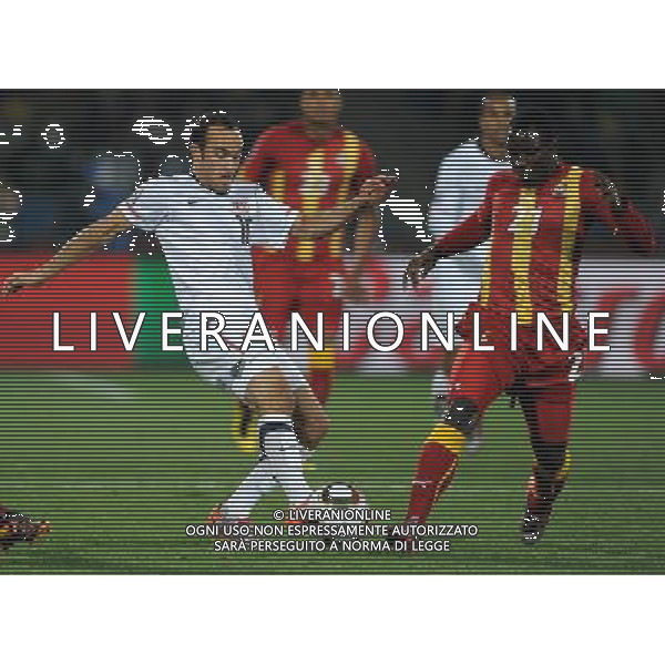 Fifa World Cup Sud Africa 2010 Match #50 Ottavi di Finale Rustenburg (Royal Bafokeng Stadium) - 26.06.2010 USA-Ghana Nella Foto:donovan asamoah /Ph.Vitez-Ag. Aldo Liverani