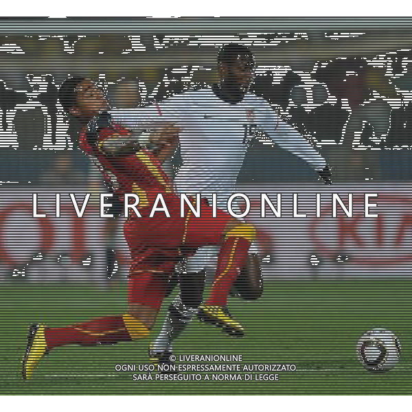 Fifa World Cup Sud Africa 2010 Match #50 Ottavi di Finale Rustenburg (Royal Bafokeng Stadium) - 26.06.2010 USA-Ghana Nella Foto:edu prince /Ph.Vitez-Ag. Aldo Liverani