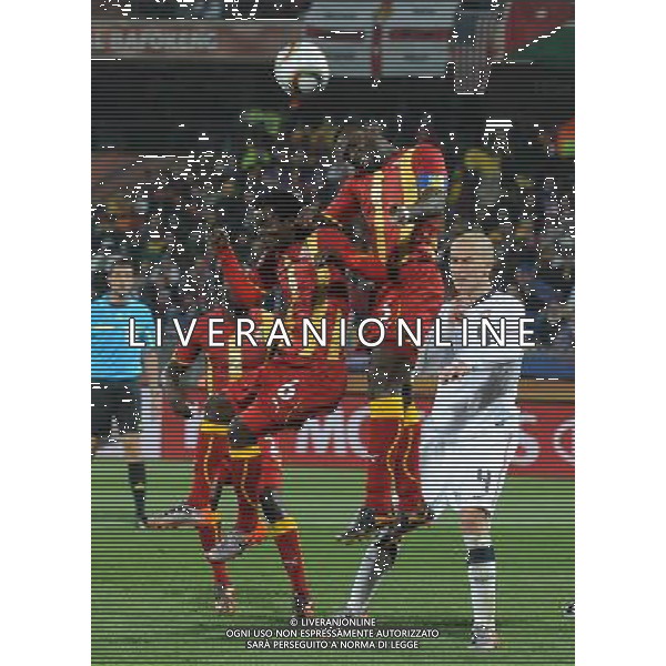 Fifa World Cup Sud Africa 2010 Match #50 Ottavi di Finale Rustenburg (Royal Bafokeng Stadium) - 26.06.2010 USA-Ghana Nella Foto:mensah /Ph.Vitez-Ag. Aldo Liverani