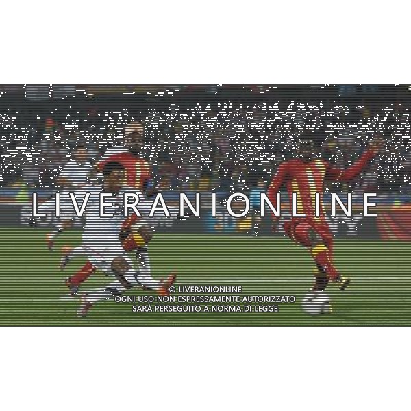 Fifa World Cup Sud Africa 2010 Match #50 Ottavi di Finale Rustenburg (Royal Bafokeng Stadium) - 26.06.2010 USA-Ghana Nella Foto:findley occasione /Ph.Vitez-Ag. Aldo Liverani