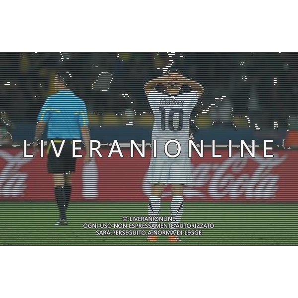 Fifa World Cup Sud Africa 2010 Match #50 Ottavi di Finale Rustenburg (Royal Bafokeng Stadium) - 26.06.2010 USA-Ghana Nella Foto:delusione donovan /Ph.Vitez-Ag. Aldo Liverani