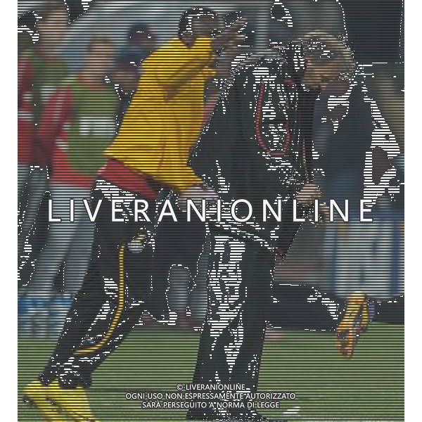 Fifa World Cup Sud Africa 2010 Match #50 Ottavi di Finale Rustenburg (Royal Bafokeng Stadium) - 26.06.2010 USA-Ghana Nella Foto:esultanza rajevac /Ph.Vitez-Ag. Aldo Liverani