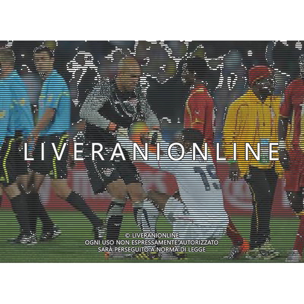 Fifa World Cup Sud Africa 2010 Match #50 Ottavi di Finale Rustenburg (Royal Bafokeng Stadium) - 26.06.2010 USA-Ghana Nella Foto:delusione howard edu /Ph.Vitez-Ag. Aldo Liverani