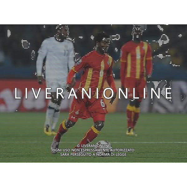 Fifa World Cup Sud Africa 2010 Match #50 Ottavi di Finale Rustenburg (Royal Bafokeng Stadium) - 26.06.2010 USA-Ghana Nella Foto:Anthony ANNAN /Ph.Vitez-Ag. Aldo Liverani