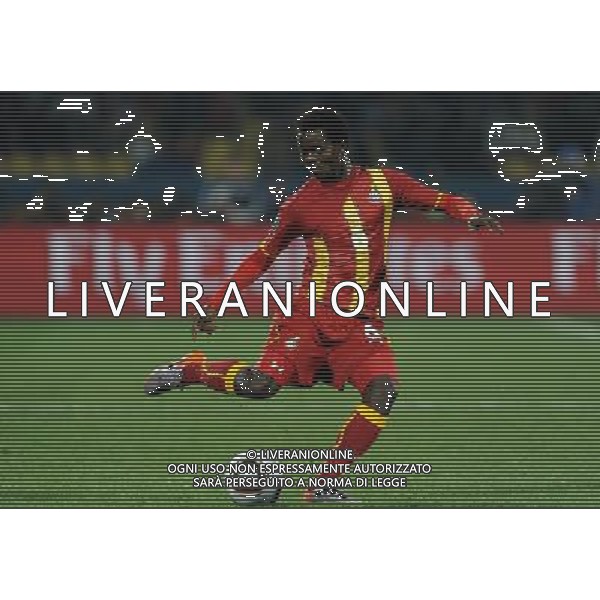 Fifa World Cup Sud Africa 2010 Match #50 Ottavi di Finale Rustenburg (Royal Bafokeng Stadium) - 26.06.2010 USA-Ghana Nella Foto:Anthony ANNAN /Ph.Vitez-Ag. Aldo Liverani