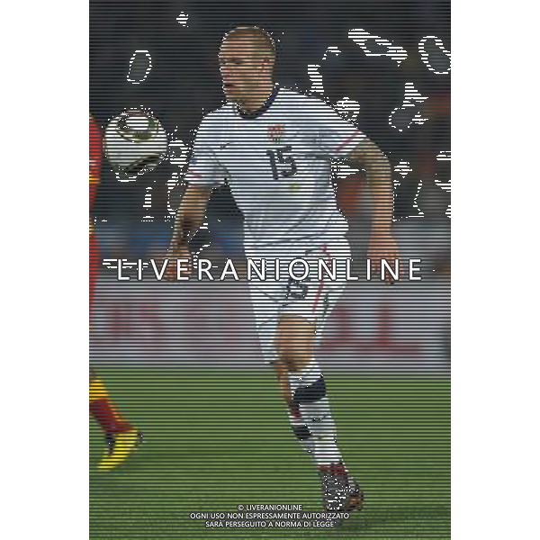 Fifa World Cup Sud Africa 2010 Match #50 Ottavi di Finale Rustenburg (Royal Bafokeng Stadium) - 26.06.2010 USA-Ghana Nella Foto:Jay DEMERIT /Ph.Vitez-Ag. Aldo Liverani