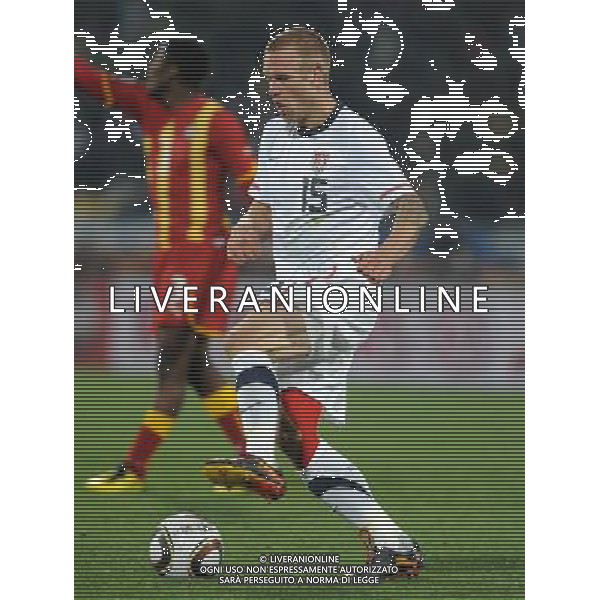 Fifa World Cup Sud Africa 2010 Match #50 Ottavi di Finale Rustenburg (Royal Bafokeng Stadium) - 26.06.2010 USA-Ghana Nella Foto:Jay DEMERIT /Ph.Vitez-Ag. Aldo Liverani