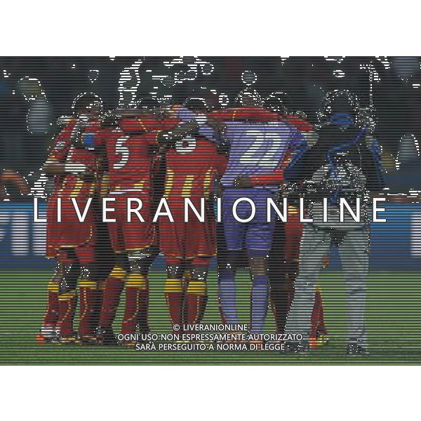 Fifa World Cup Sud Africa 2010 Match #50 Ottavi di Finale Rustenburg (Royal Bafokeng Stadium) - 26.06.2010 USA-Ghana Nella Foto:Ghana Squadra /Ph.Vitez-Ag. Aldo Liverani