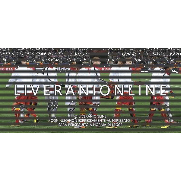 Fifa World Cup Sud Africa 2010 Match #50 Ottavi di Finale Rustenburg (Royal Bafokeng Stadium) - 26.06.2010 USA-Ghana Nella Foto:Ghana USA squadre /Ph.Vitez-Ag. Aldo Liverani