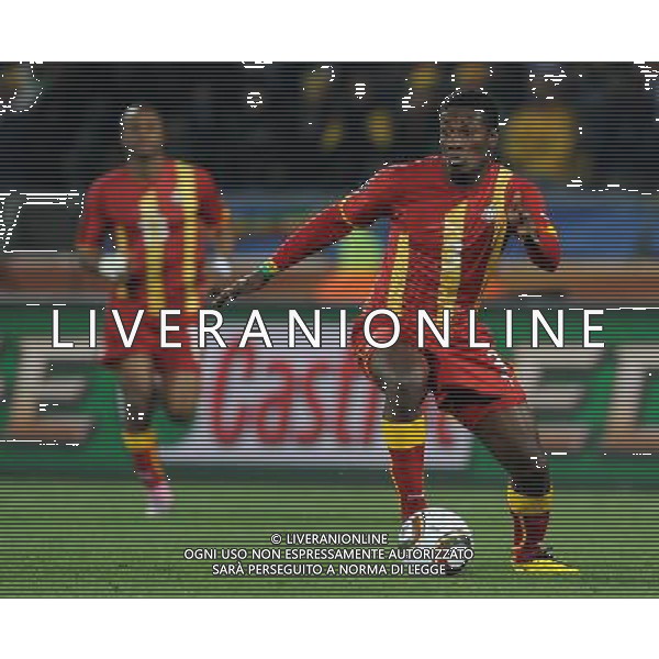 Fifa World Cup Sud Africa 2010 Match #50 Ottavi di Finale Rustenburg (Royal Bafokeng Stadium) - 26.06.2010 USA-Ghana Nella Foto:Asamoah GYAN /Ph.Vitez-Ag. Aldo Liverani