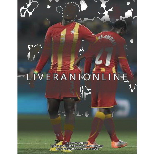 Fifa World Cup Sud Africa 2010 Match #50 Ottavi di Finale Rustenburg (Royal Bafokeng Stadium) - 26.06.2010 USA-Ghana Nella Foto:Asamoah GYAN /Ph.Vitez-Ag. Aldo Liverani