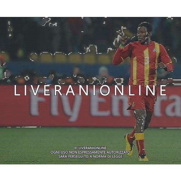 Fifa World Cup Sud Africa 2010 Match #50 Ottavi di Finale Rustenburg (Royal Bafokeng Stadium) - 26.06.2010 USA-Ghana Nella Foto:Asamoah GYAN /Ph.Vitez-Ag. Aldo Liverani