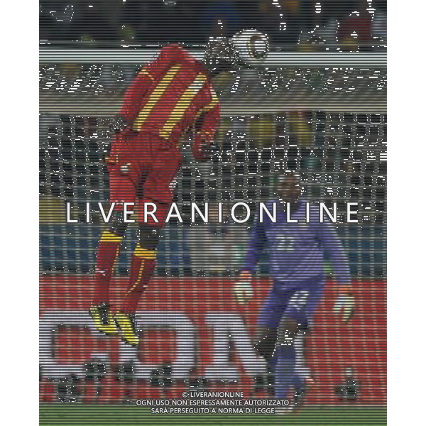 Fifa World Cup Sud Africa 2010 Match #50 Ottavi di Finale Rustenburg (Royal Bafokeng Stadium) - 26.06.2010 USA-Ghana Nella Foto:Jonathan MENSAH /Ph.Vitez-Ag. Aldo Liverani