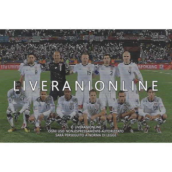 Fifa World Cup Sud Africa 2010 Match #50 Ottavi di Finale Rustenburg (Royal Bafokeng Stadium) - 26.06.2010 USA-Ghana Nella Foto:FORMAZIONE USA /Ph.Vitez-Ag. Aldo Liverani