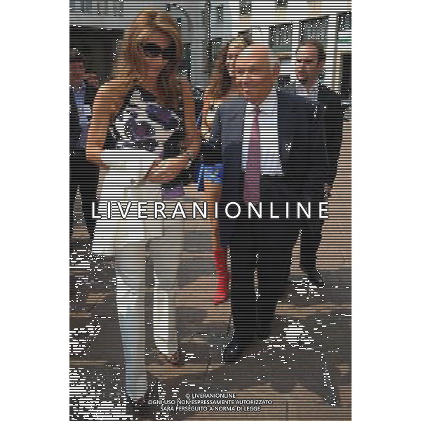 MILANO 28/6/2010 PALAZZO MEZZANOTTE P.zza AFFARI, 6 INCONTRO ANNUALE DELLA CONSOB NELLA FOTO SALVATORE LIGRESTI CON LA FIGLIA GIULIA FOTO ROMANO/AG ALDO LIVERANI