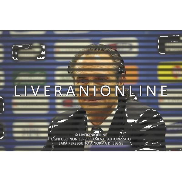 Roma - 01/07/2010 - Sala Conferenza Stadio Olimpico - Presentazione del nuovo Commissario tecnico della Nazionale Italiana Cesare PRANDELLI - nella foto: Cesare PRANDELLI ph. Corradetti / ©Aldo Liverani Sas