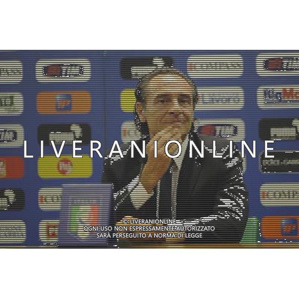 Roma - 01/07/2010 - Sala Conferenza Stadio Olimpico - Presentazione del nuovo Commissario tecnico della Nazionale Italiana Cesare PRANDELLI - nella foto: Cesare PRANDELLI ph. Corradetti / ©Aldo Liverani Sas