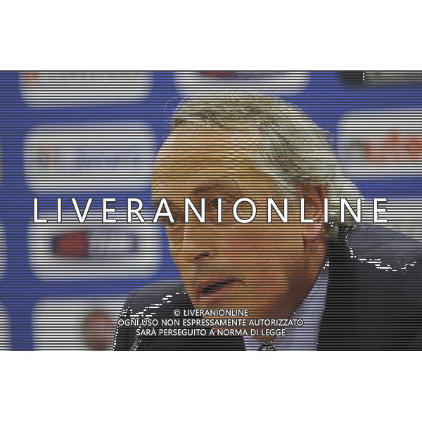 Roma - 01/07/2010 - Sala Conferenza Stadio Olimpico - Presentazione del nuovo Commissario tecnico della Nazionale Italiana Cesare PRANDELLI - nella foto: Giancarlo ABETE ph. Corradetti / ©Aldo Liverani Sas