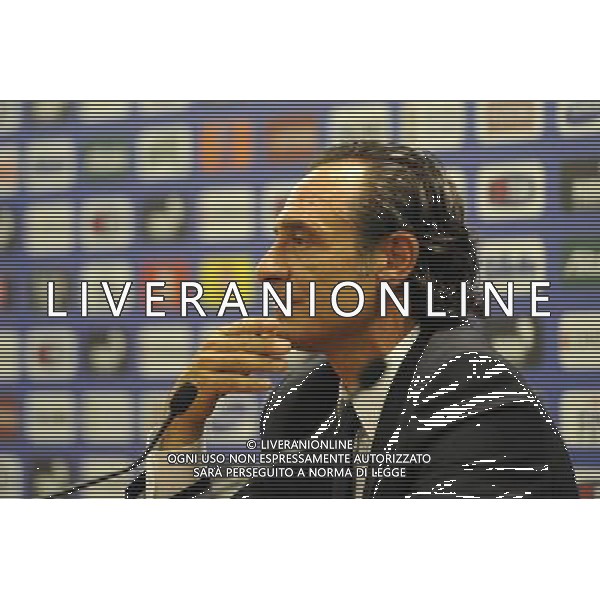 Roma - 01/07/2010 - Sala Conferenza Stadio Olimpico - Presentazione del nuovo Commissario tecnico della Nazionale Italiana Cesare PRANDELLI - nella foto: Cesare PRANDELLI ph. Corradetti / ©Aldo Liverani Sas