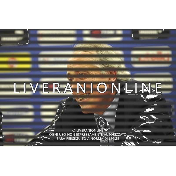 Roma - 01/07/2010 - Sala Conferenza Stadio Olimpico - Presentazione del nuovo Commissario tecnico della Nazionale Italiana Cesare PRANDELLI - nella foto: Giancarlo ABETE ph. Corradetti / ©Aldo Liverani Sas