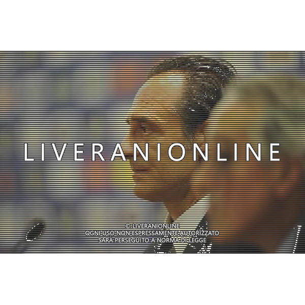 Roma - 01/07/2010 - Sala Conferenza Stadio Olimpico - Presentazione del nuovo Commissario tecnico della Nazionale Italiana Cesare PRANDELLI - nella foto: Cesare PRANDELLI ph. Corradetti / ©Aldo Liverani Sas