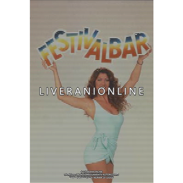 FESTIVALBAR 1992 NELLA FOTO LINDA LORENZI AG ALDO LIVERANI
