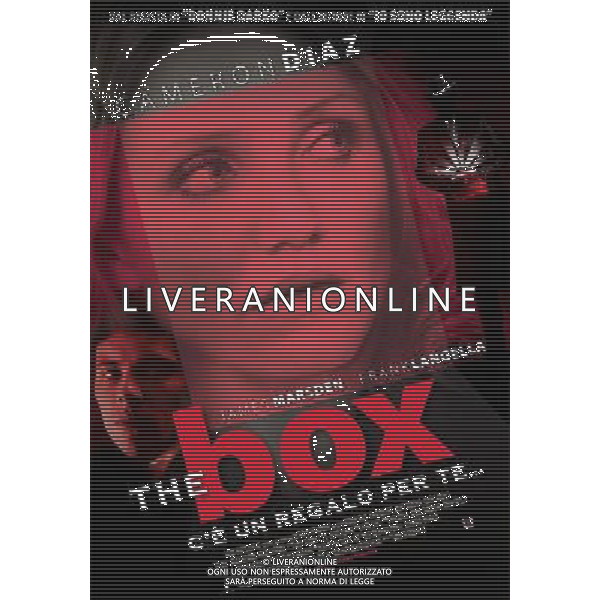 FILM The box 2010 NELLA FOTO Locandina AG ALDO LIVERANI
