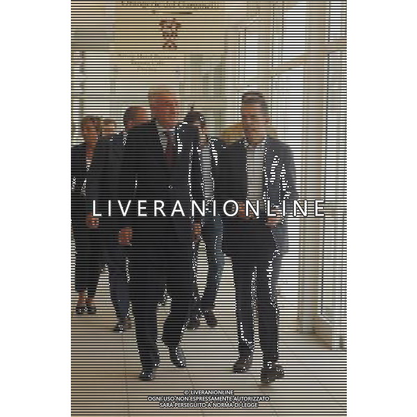 BOLOGNA 07/07/2010 CALCIO SPORT PRESENTAZIONE DEL NUOVO PRESIDENTE CALCIO BOLOGNA DI Sergio Porcedda NELLA FOTO Sergio Porcedda RENZO menarini © AG.ALDO LIVERANI SAS